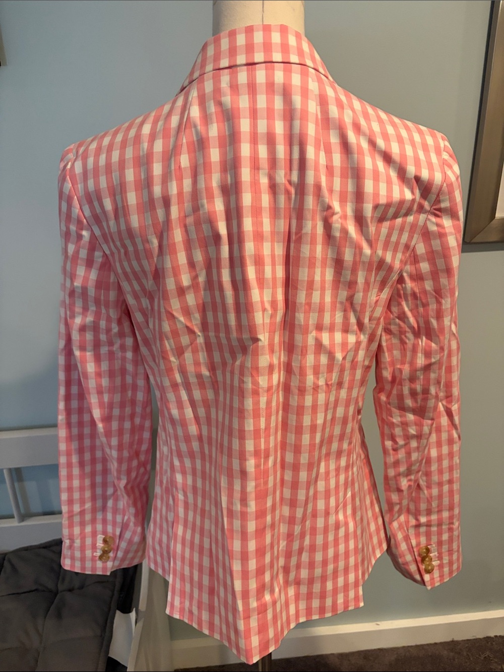 NWT Talbots gingham blazer - Picture 2 of 4